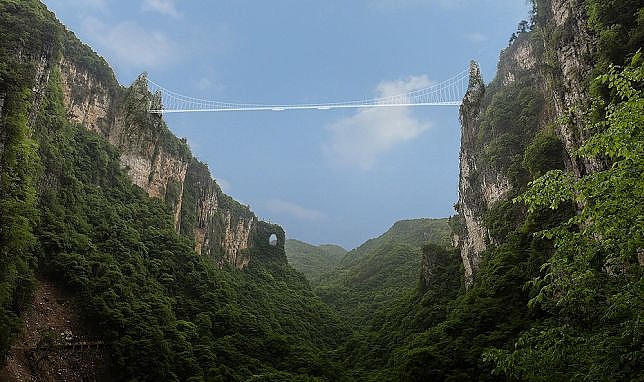 Le pont de verre